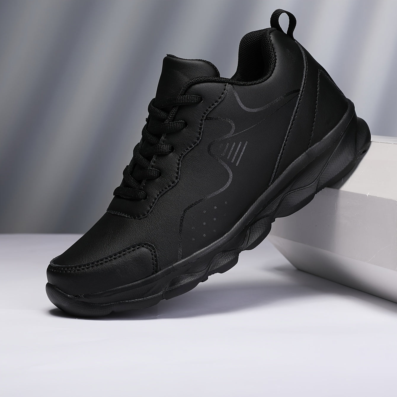 Women's Lightweight Casual Hiking Sneakers - Breathable Synthetic EVA Sole