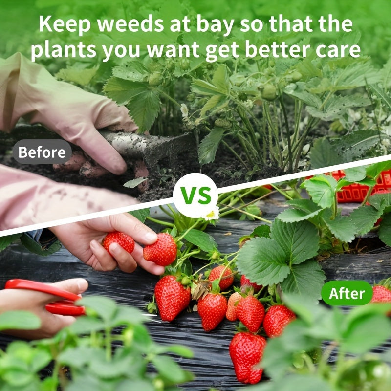 Heavy Duty PP Woven Ground Cover Fabric for Horticulture Agriculture Landscaping 50/100m