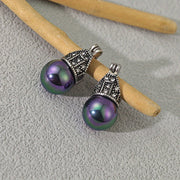 Bohemiya tushirish sirg‘alar, zanglamaydigan po‘lat, rhinestones, sun’iy marjonlar, kundalik zamonaviylik