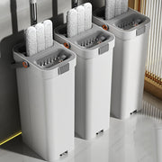 Qattiq xizmat qiladigan mop va kashlak to'plami, siqish tutqich va suv chiqarish leveri bilan