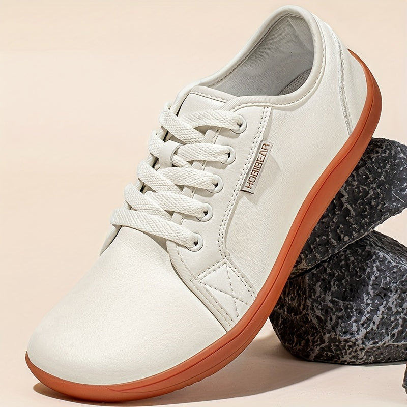 Minimalist Barefoot Sneakers for Men and Women with Wear-Resistant Rubber Sole and Breathable Microfiber Upper