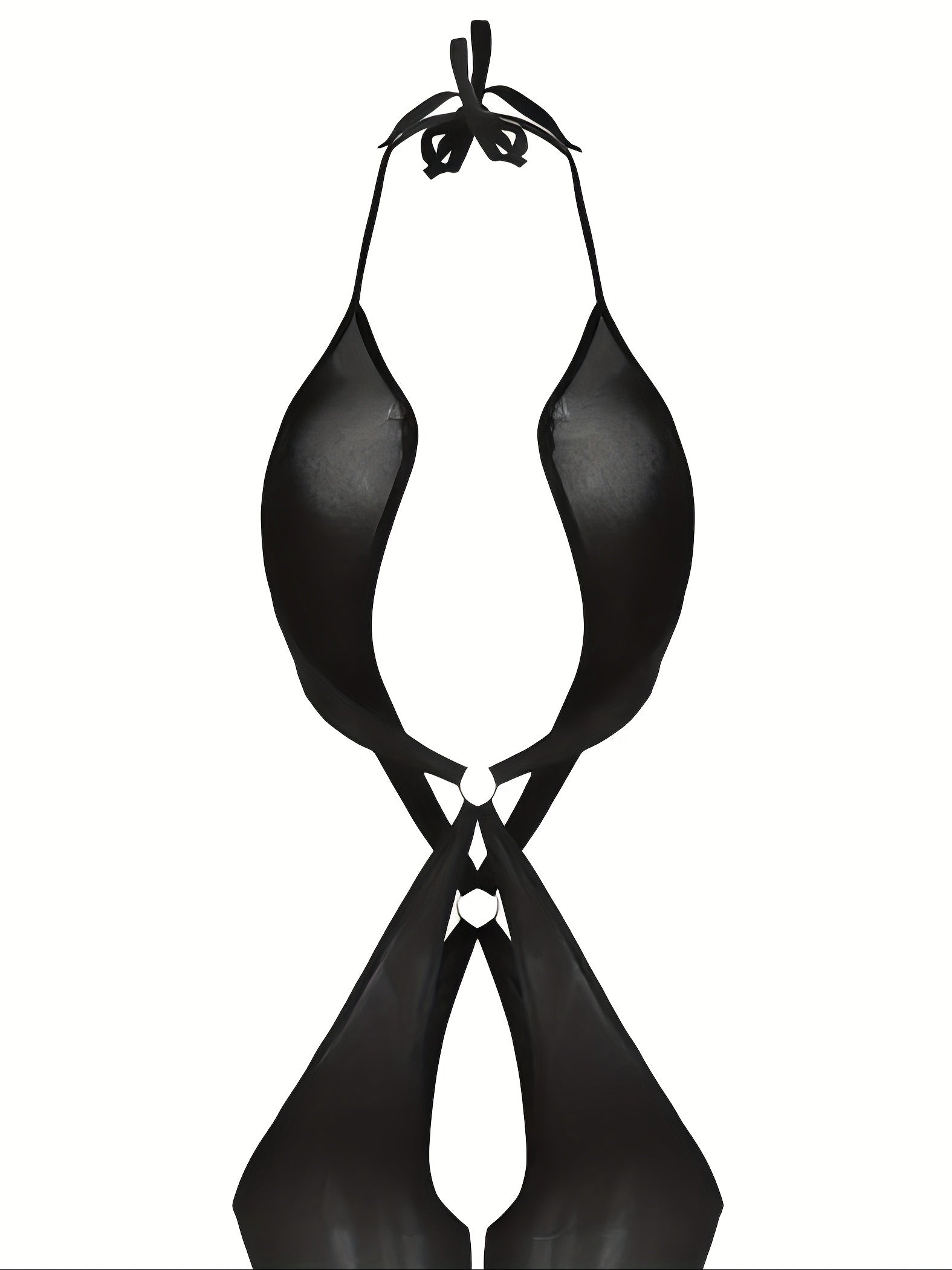 Women's Crotchless Bodysuit and Bodystocking Set Open Crotch Garter Lingerie