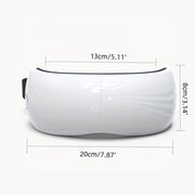 Cordless Eye Massager with Heat Air Compression Vibration Noiseless Mask