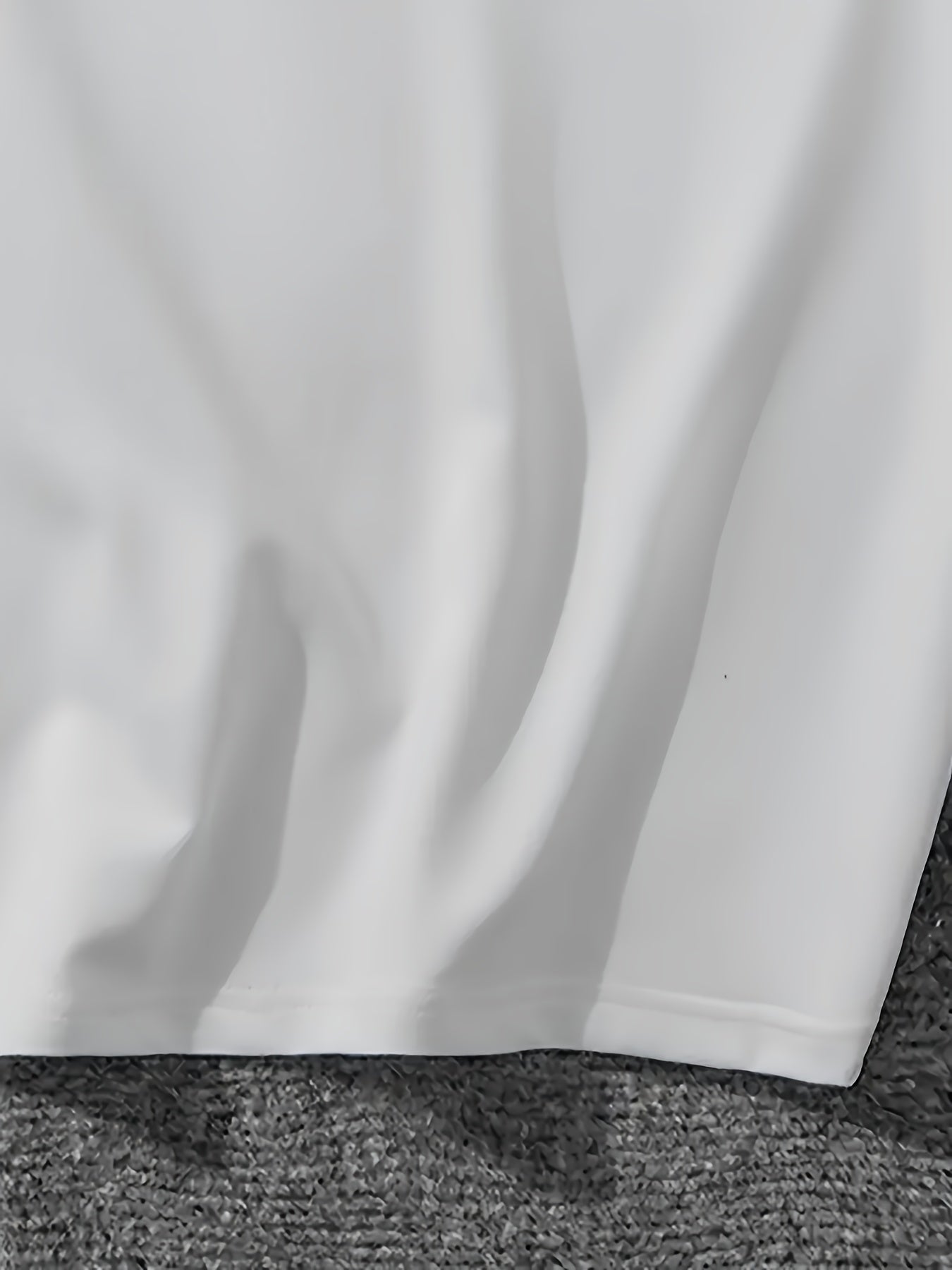 Men's Black Casual T-Shirt with Skull and Mechanical Print Polyester Spandex Summer Crew Neck Short Sleeve