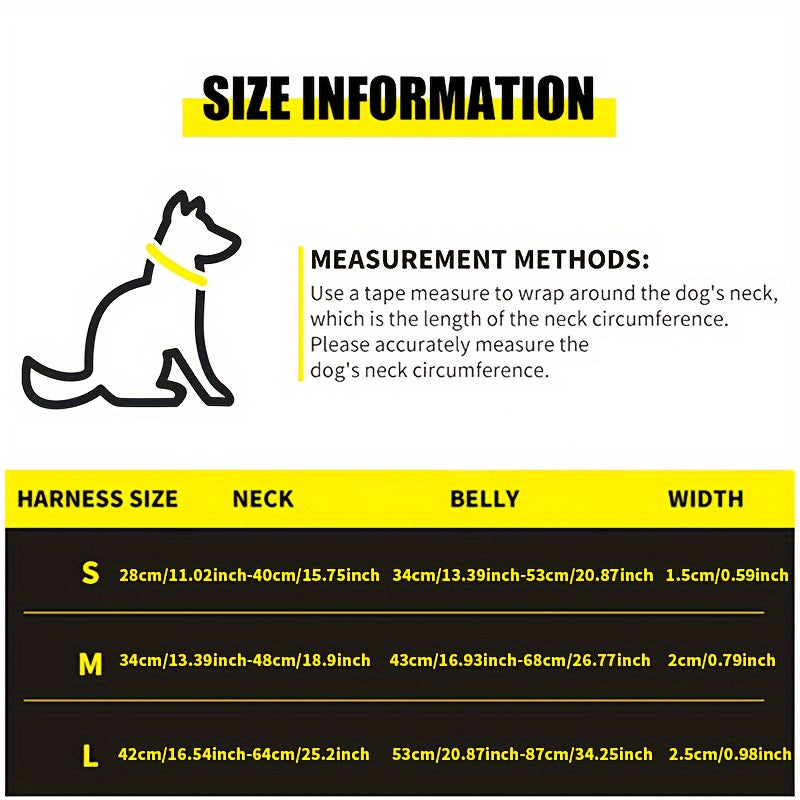 Adjustable Dog Harness for Small to Medium Dogs Polyester Gradient Pastel with Buckle Handle