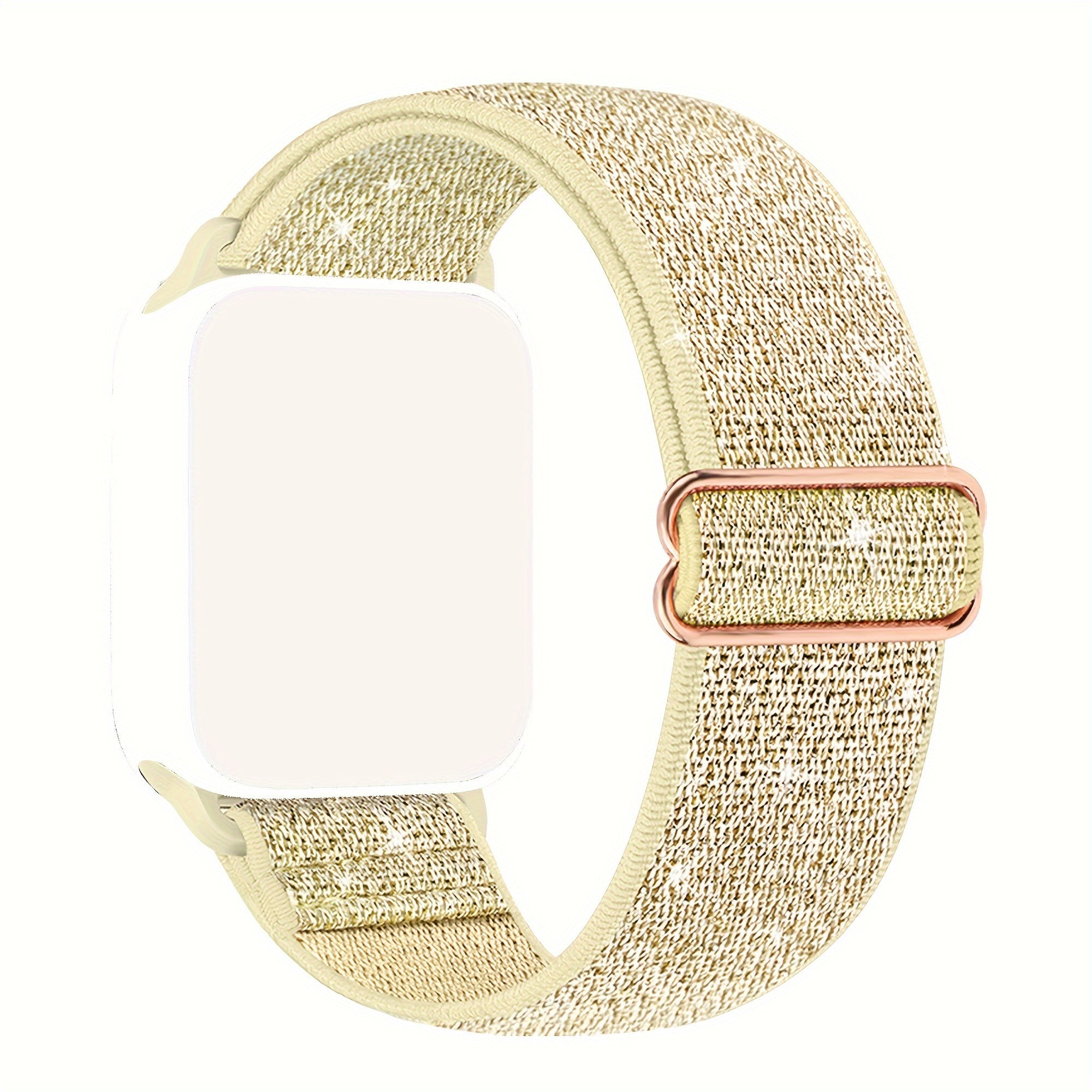 Nylon Apple Watch Band with Butterfly Clasp for Men and Women