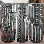 Nerjaveyka po'latdan yasalgan avtomobil kubogi - 20oz, asboblar qutisi dizayni, ikki qavatli vakuum izolyatsiyalangan qopqoq bilan - Ota-onalar va do'stlar uchun mukammal sovg'alar, sayohat uchun ideal