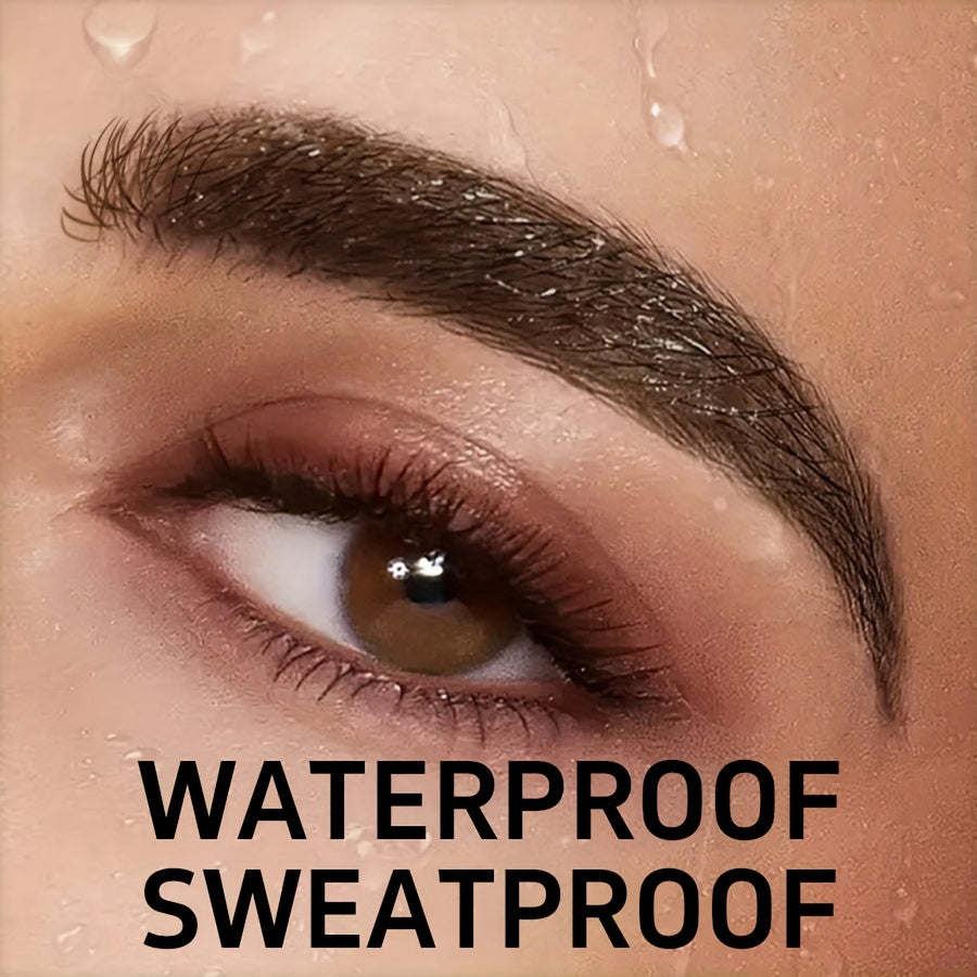 Eyebrow Pencil Waterproof Sweatproof Long-Lasting Brown Black Makeup