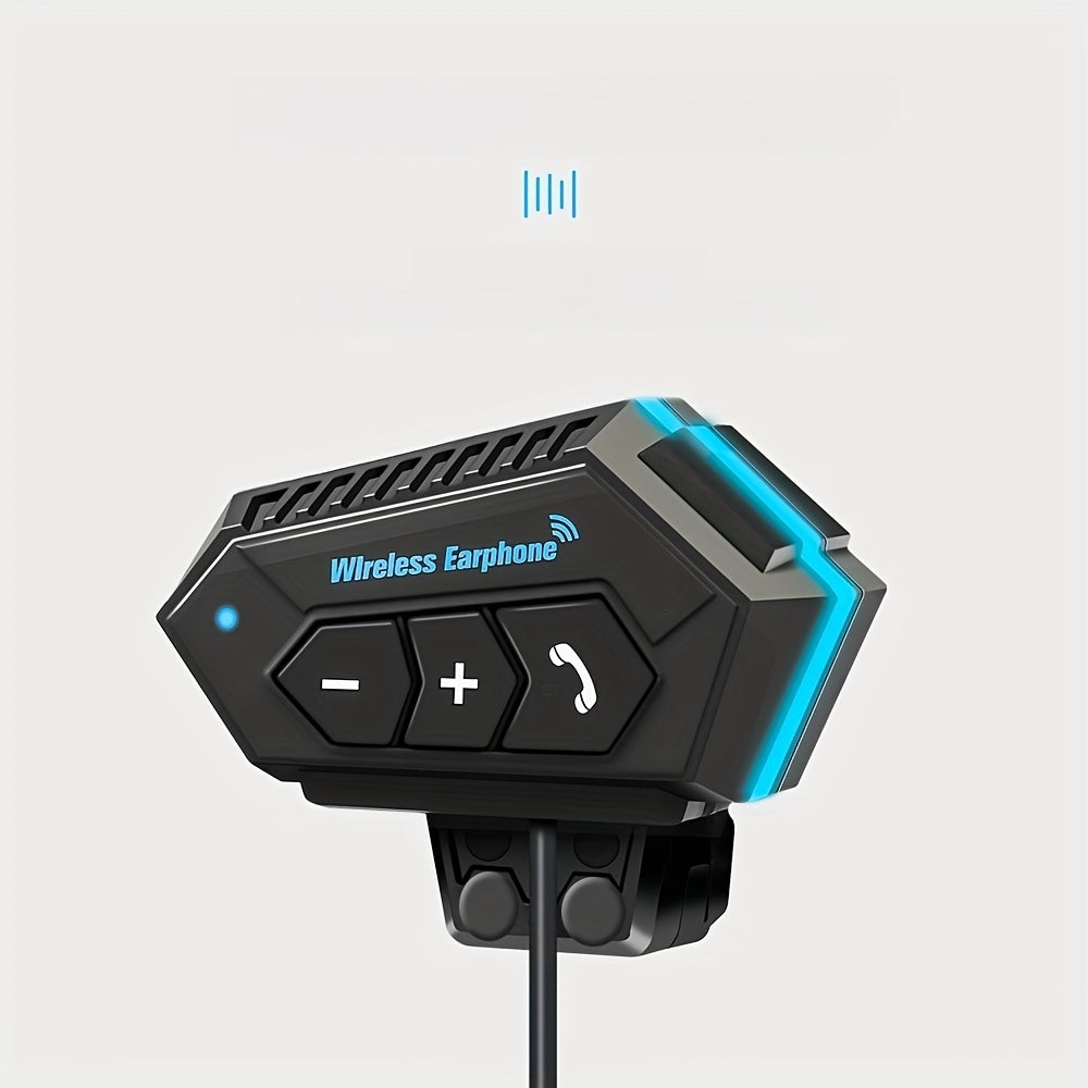 Wireless Motorcycle Helmet Headset Stereo Intercom with Music and Hands-Free
