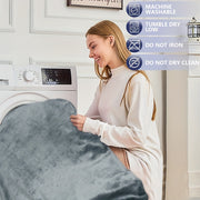 Uniseks polyester isitiladigan qulay yostiq, 9 darajali harorat nazorati va taymer bilan