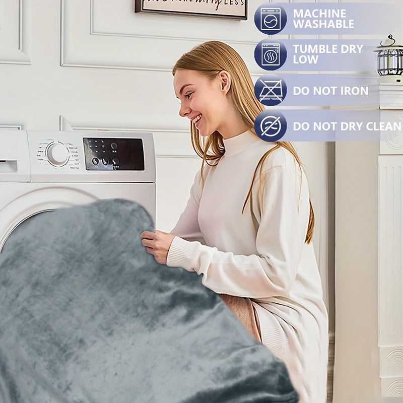 Uniseks polyester isitiladigan qulay yostiq, 9 darajali harorat nazorati va taymer bilan