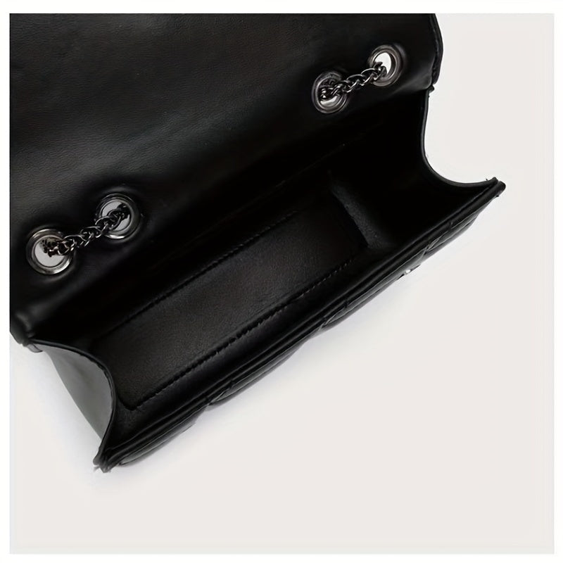 Urban Tartan Embroidered Messenger Bag with Tassel and Magnet Closure