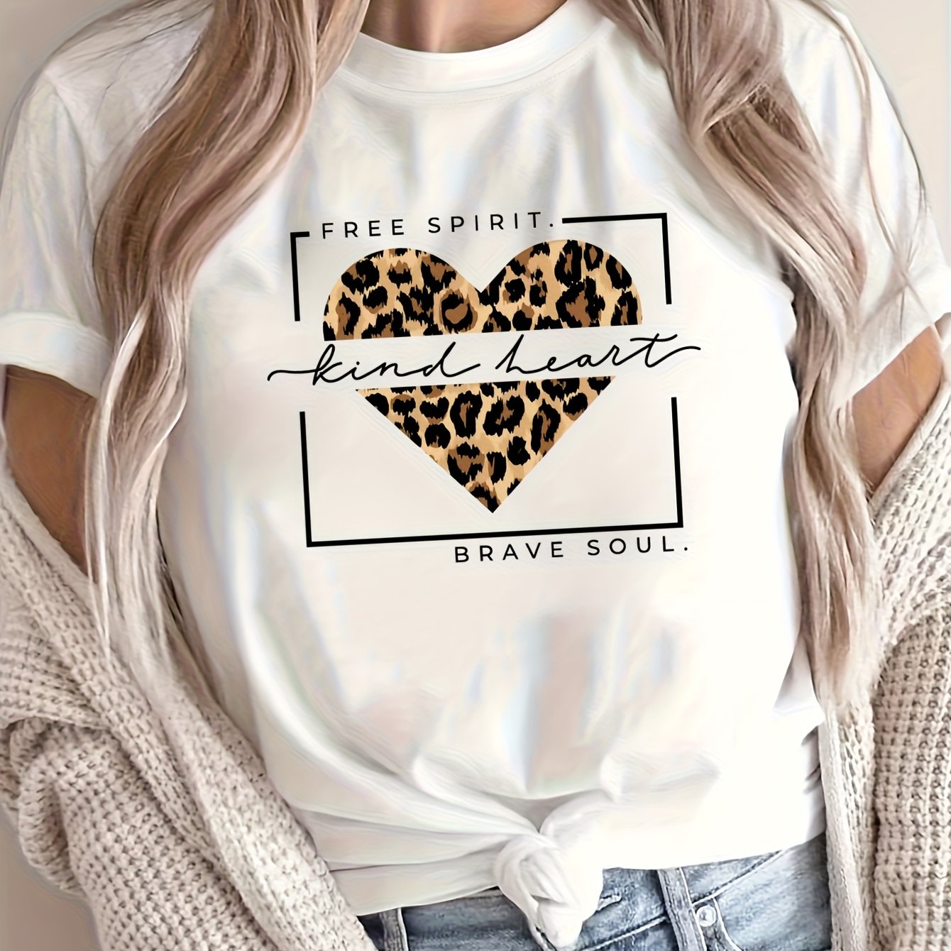 Women's Large Size Loose Fit T-Shirt Dark Grey Short Sleeve Breathable Comfortable