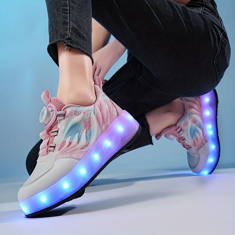 Tashqi foydalanish uchun aylanuvchi tokali moda rolikli poyabzal.