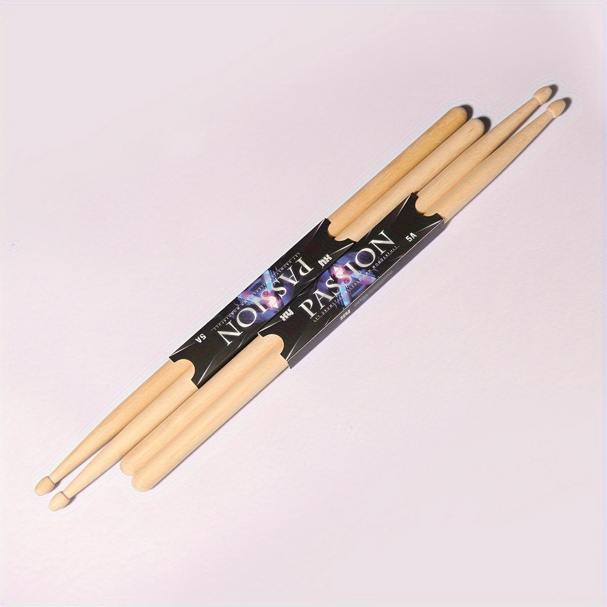 Maple Drumsticks 5A 7A Black Logo for Electric Drums and Practice