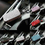 Women's Car Key Protector Rhinestone-encrusted Small Stylish Car Interior Accessory