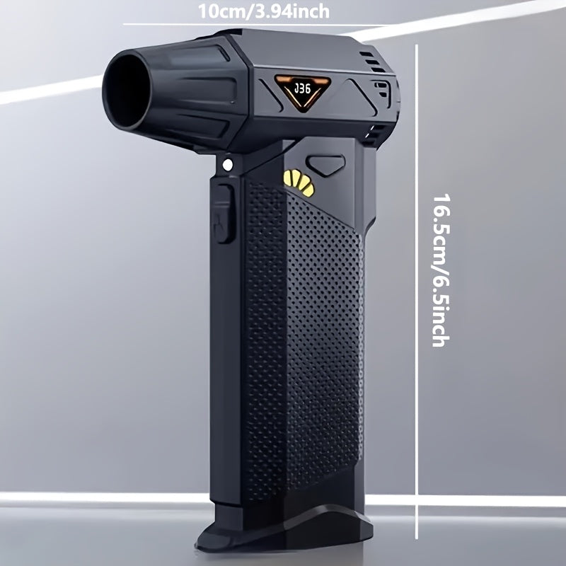 Portable Handheld and Wearable Turbo Fan with 8000mAh Battery, Adjustable Speed