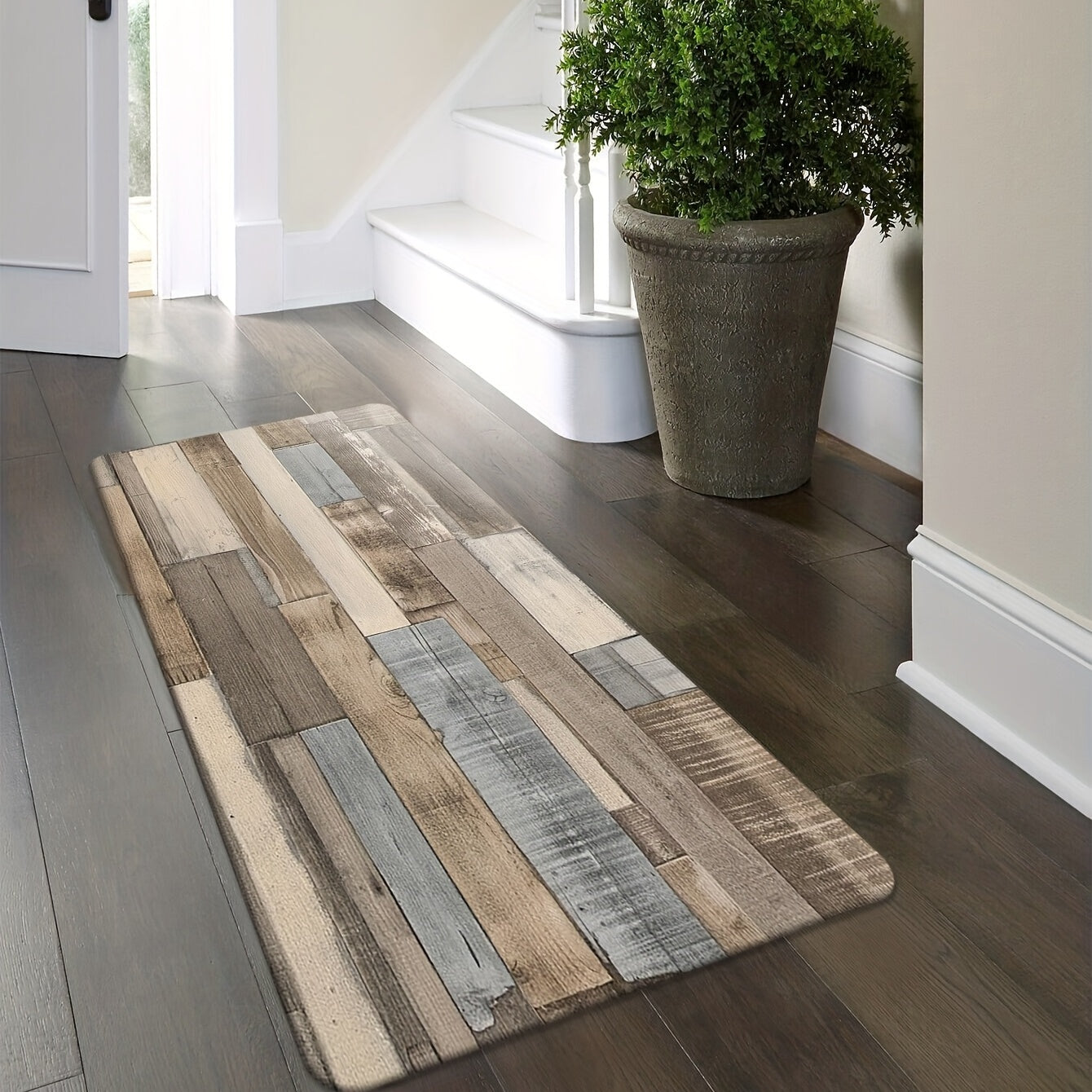 Non-Slip Absorbent Floor Mat for Home Bedrooms and Kitchens