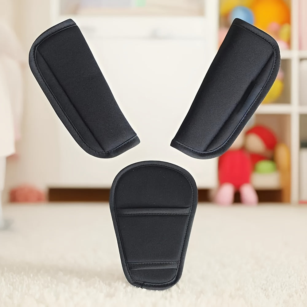 Fundas acolchadas para los hombros del cochecito y la silla de auto: seguridad y comodidad