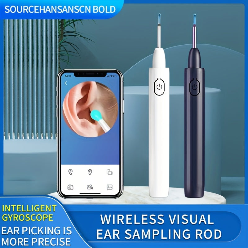 Aqlli Vizual Quloq Qoshiq Gyroskop bilan, Simsiz WiFi, Ultra HD Kamera