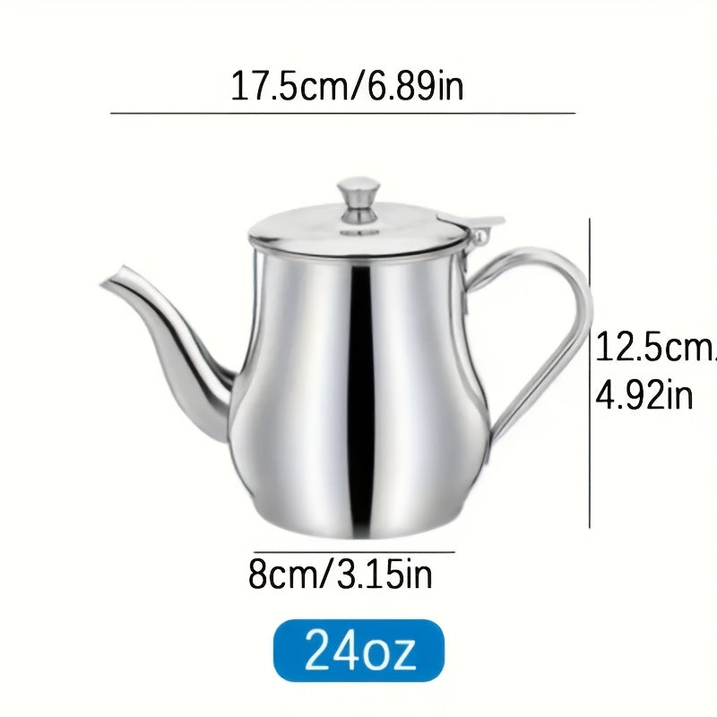 Нержавеющая сталь чайник с фильтром для горячих и холодных напитков, большой объем