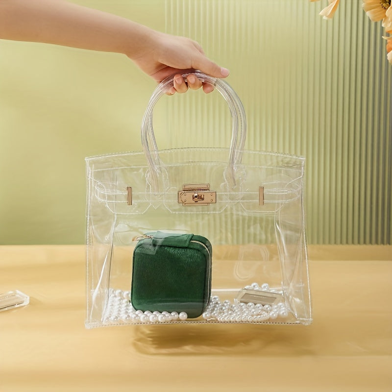 Ayollar uchun ixcham sayohat zargarlik qutisi, uzuklar va sirg'alar uchun bo'linmalar bilan.