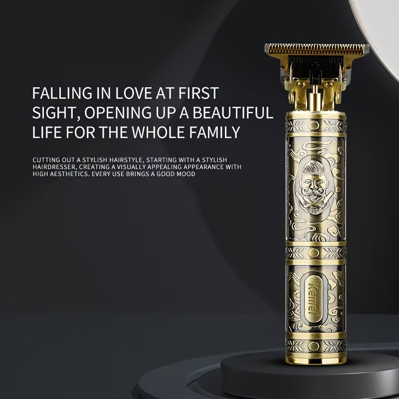 Электрическая машинка для стрижки волос с USB-зарядкой, аккумулятор 800 мАч, 5 насадок, чехол для переноски