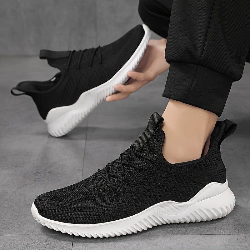 Zapatillas slip-on transpirables unisex para deportes casuales y correr con suela de EVA