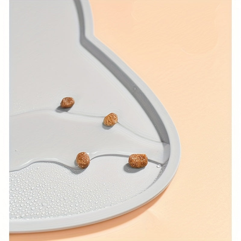 Silicone Pet Feeding Mat for Cats and Dogs Non-Slip Spill-Proof Easy to Clean