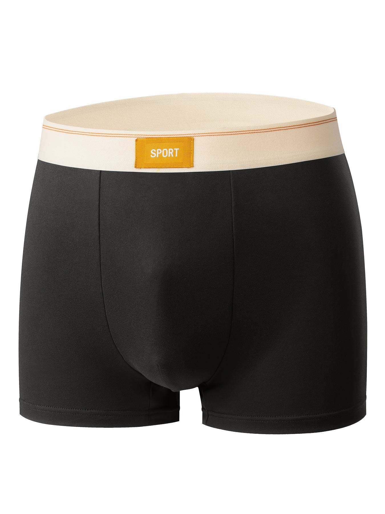 Erkaklar uchun 4 ta to'plam boxer shortlari, qulaylik va o'rtacha cho'zilish uchun elastan bilan birga mustahkam rangli polyester to'qima, kundalik kiyish uchun mukammal.