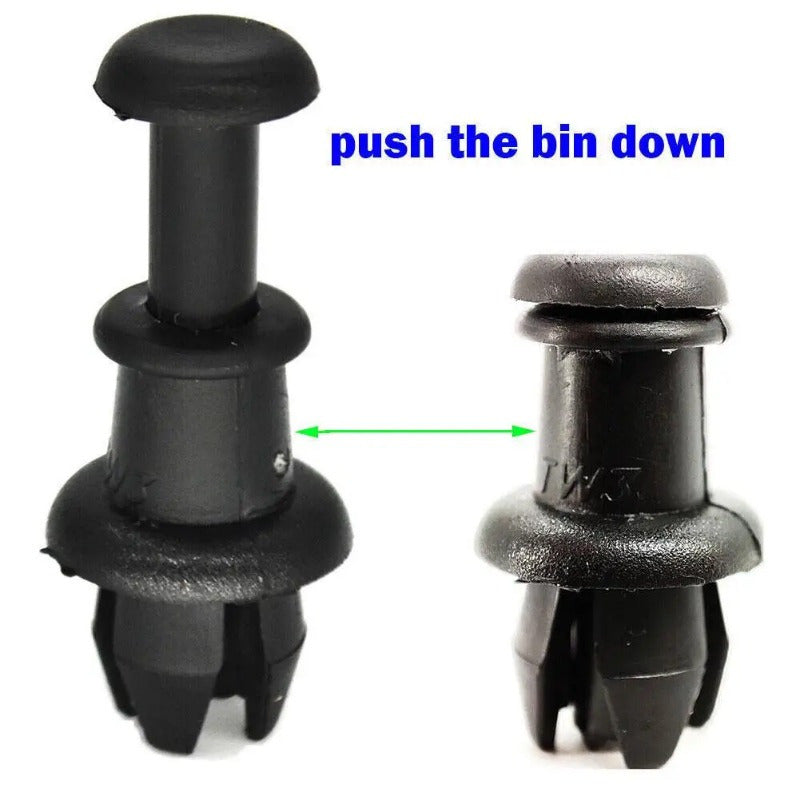 4pcs Car Trunk Lanyard Fixing Clips Parcel Shelf Cord Fastener Pegs