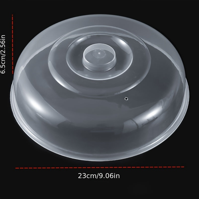 Microwave-Safe Clear Plastic Food Lid for 23cm Bowls
