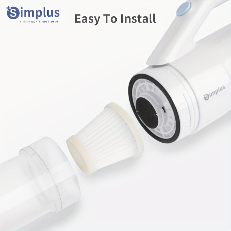 Filtro de aspiradora Easy-Swap de plástico, reemplazo sin desorden