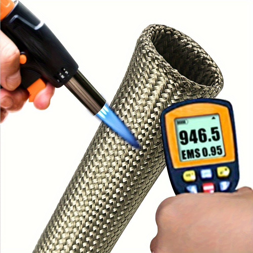 Fuel Line Heat Shield Sleeve Wire Cover Spark Plug Wire Exhaust Protector