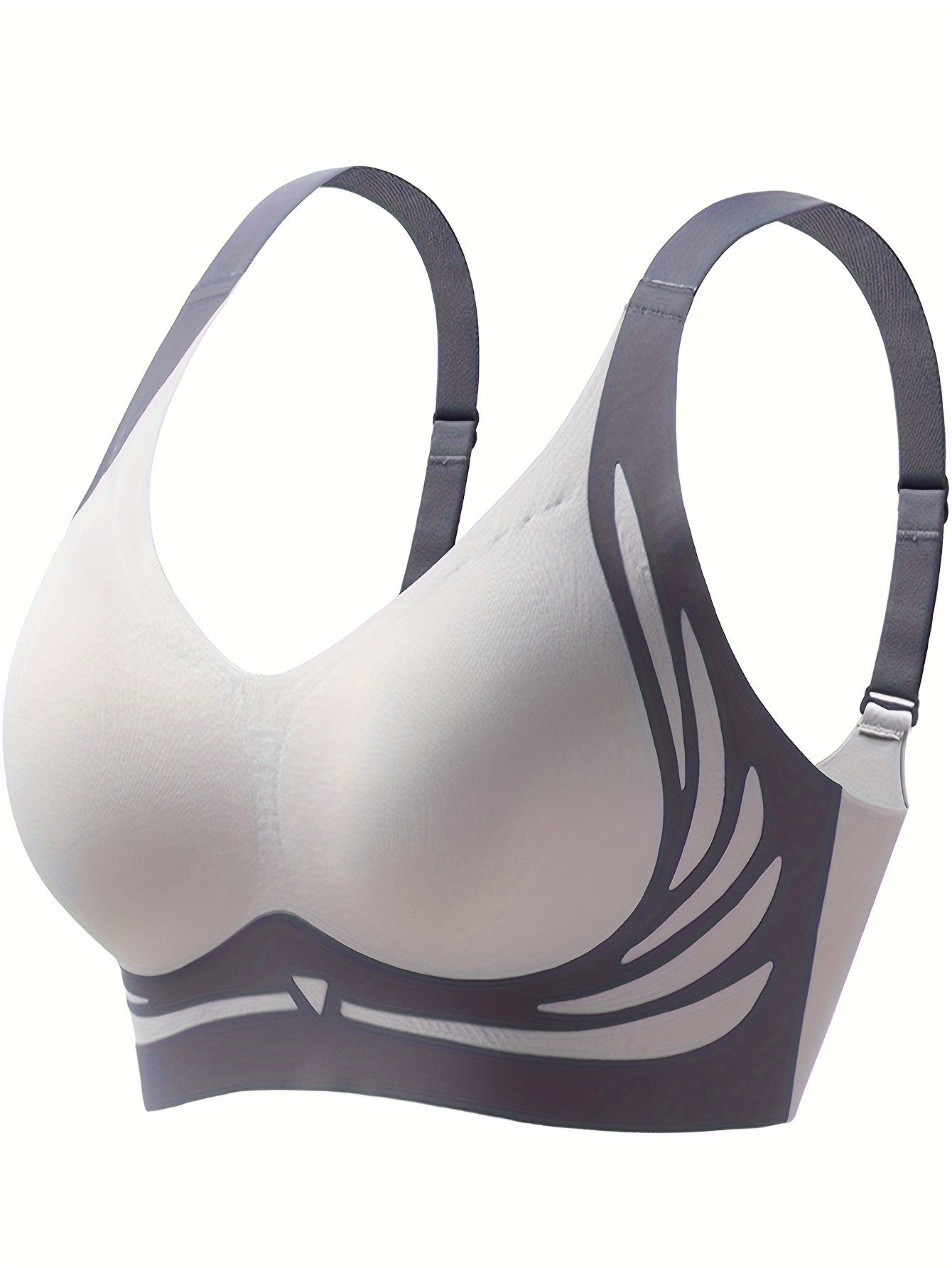 Women's Comfortable Wireless Bras Set of 3 Cotton Seamless Lounge
