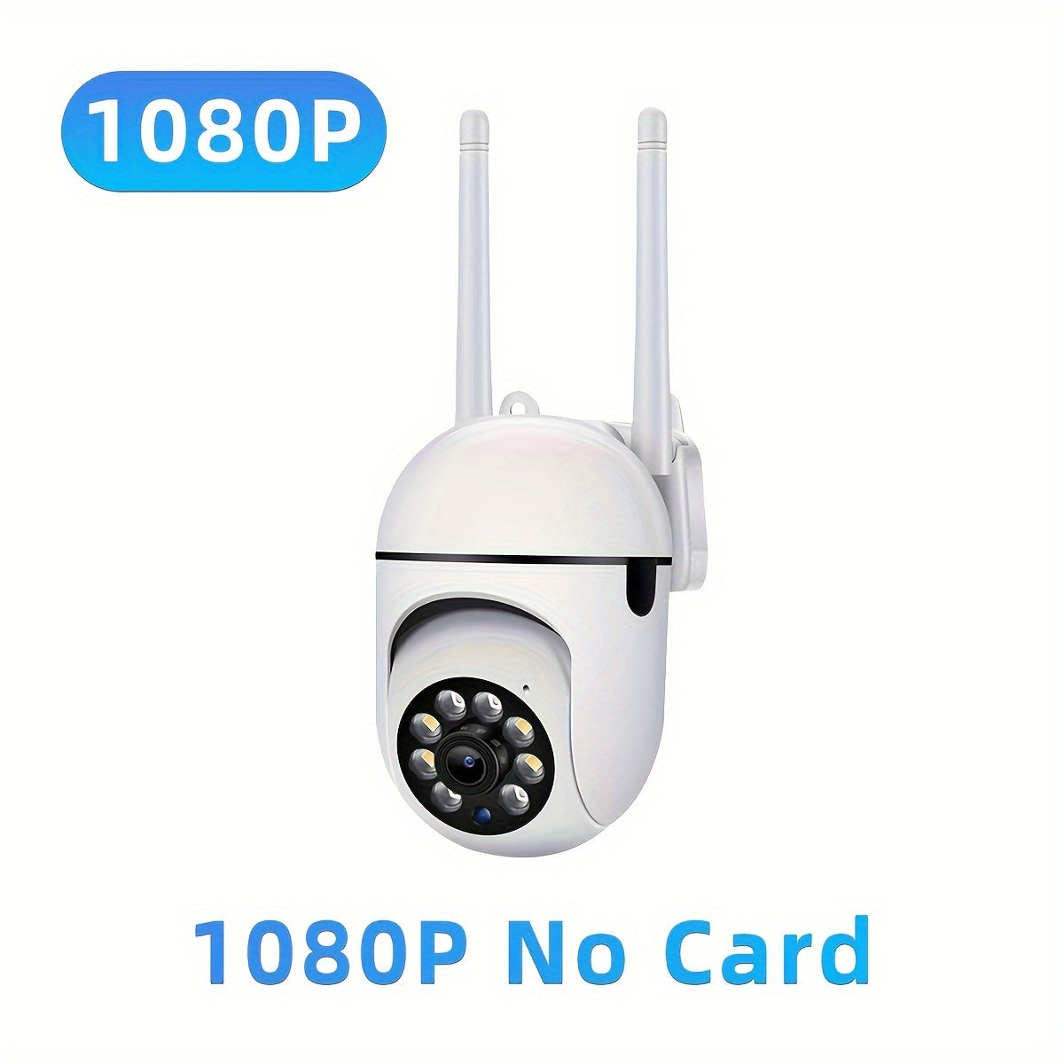 1080P Wireless Security Camera with PTZ Two-Way Audio Night Vision Motion Detection