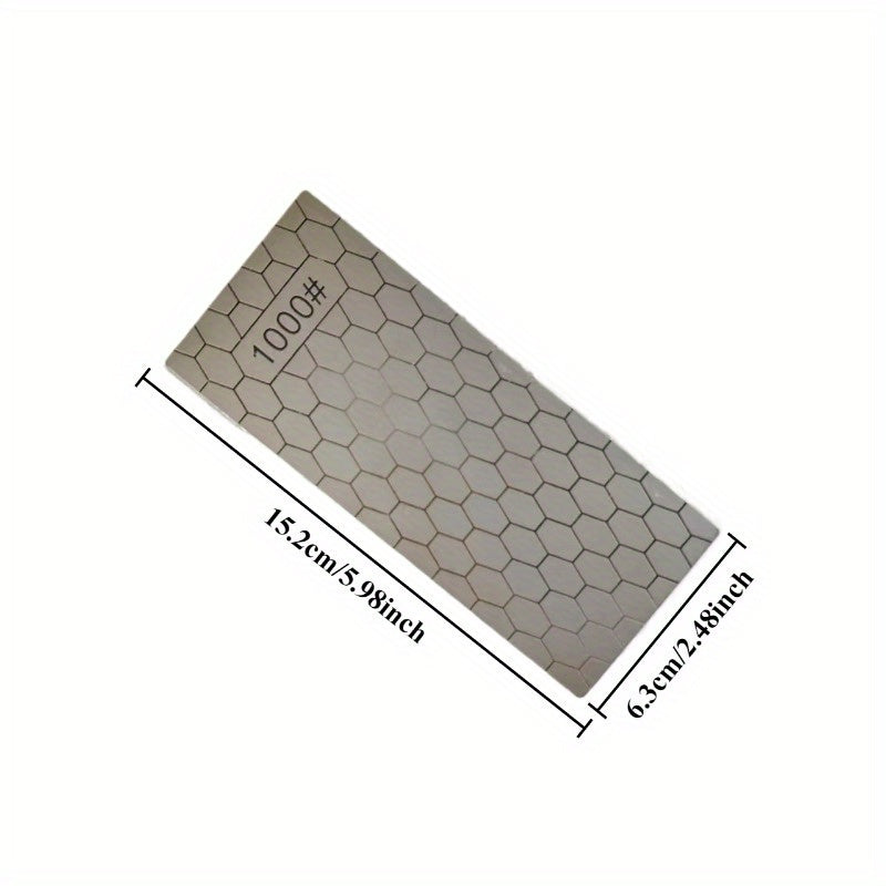 9pcs Honeycomb Diamond Grinding Pads for Knife and Scissor Sharpening Non-slip Base