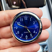 Car Interior Luminous Quartz Clock Stick-On Auto Ornament, Small, Easy Install