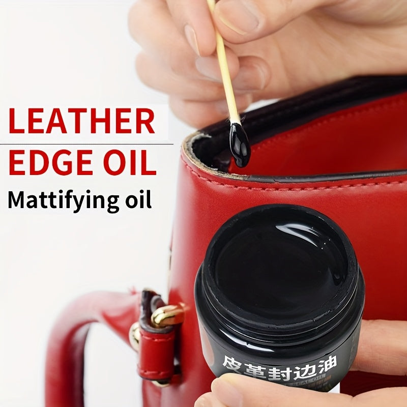 Leather Edge Coloring Kit 30ml for Bags Belts Wallets Leather Finish