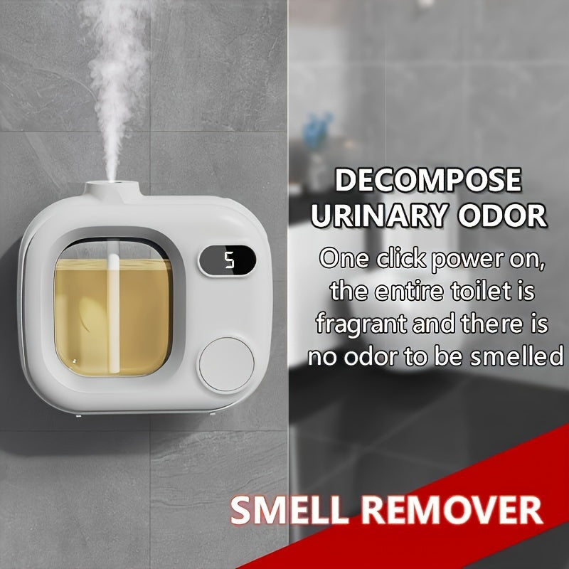 Rechargeable 5-Speed Room Humidifier with Digital Display and Fragrance Dispenser