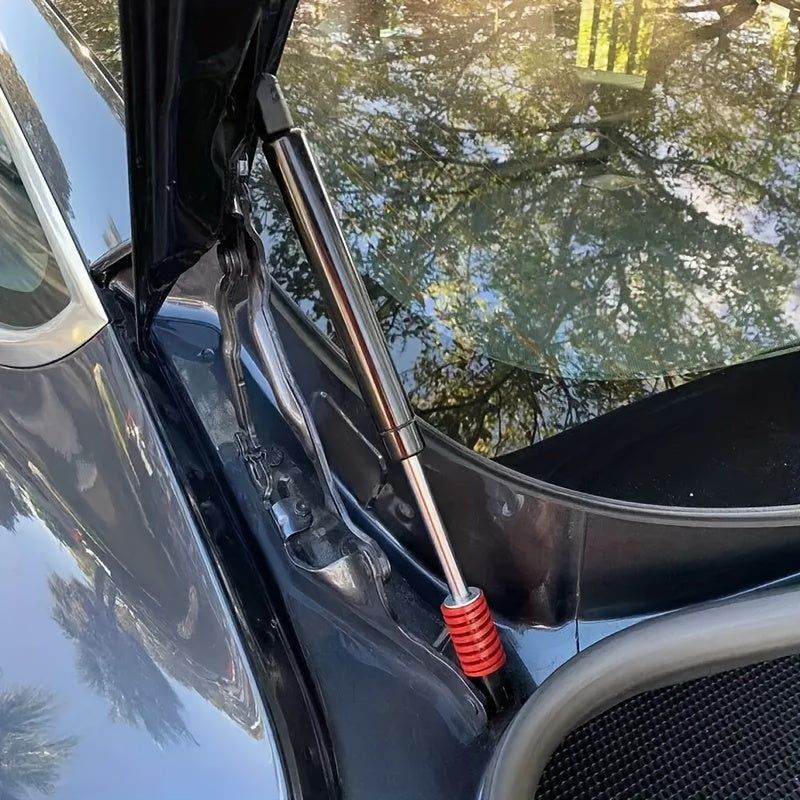 Pair of Red Hydraulic Lift Support Struts for Tesla Model 3 Trunk Tailgate