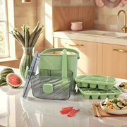 Large Ice Maker 25-Cube Food-Grade Portable Outdoor Summer Kitchen