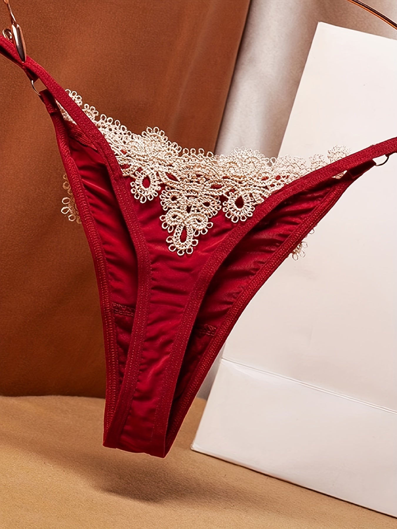 Seamless Lace Thongs for Women One Size S/M/L Comfortable Underwear