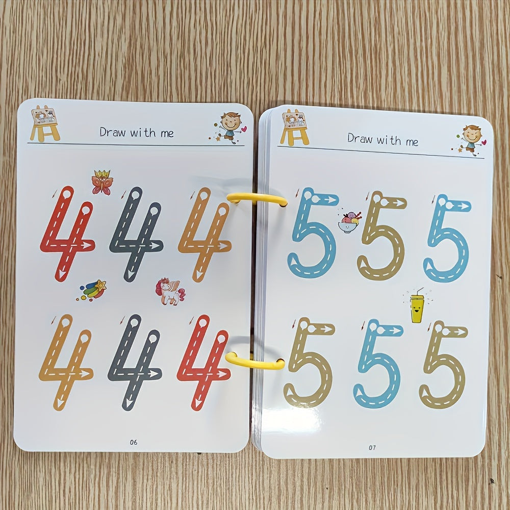 Educational Pen Control Workbook for Brain Development and Writing Skills