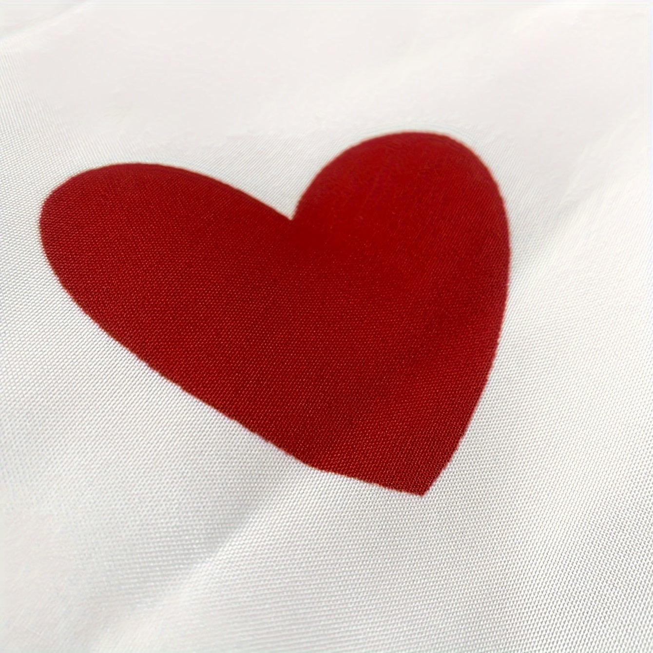 Breathable Love Pattern Pillowcases Set of 2 for Bedroom Sofa Decorative Fabric