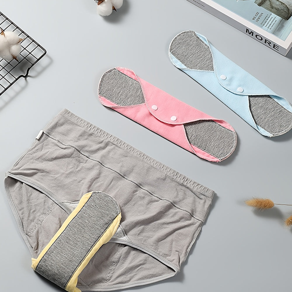 Washable Adult Incontinence Pads for Seniors Waterproof Leak-Proof Reusable Pack of 1 4 6