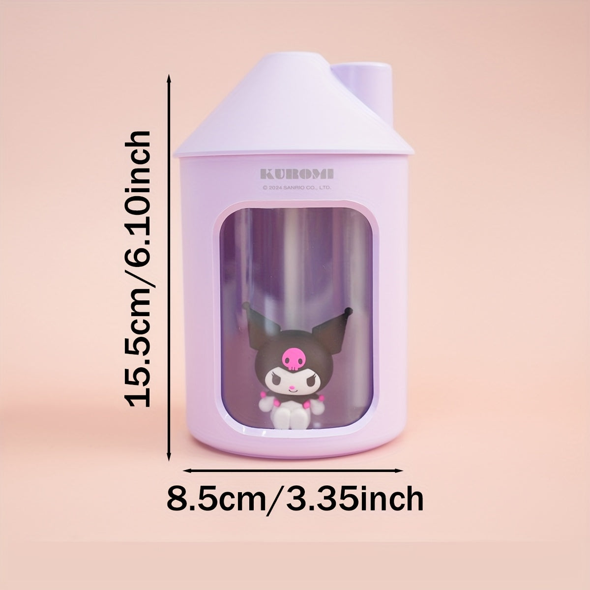 Kids Cute House-Shaped Cold Mist Humidifier with Night Light 450ml Blue