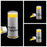 100 dona mikro bo'yoq cho'tkasi avtomobilni ta'mirlash va yangilash uchun