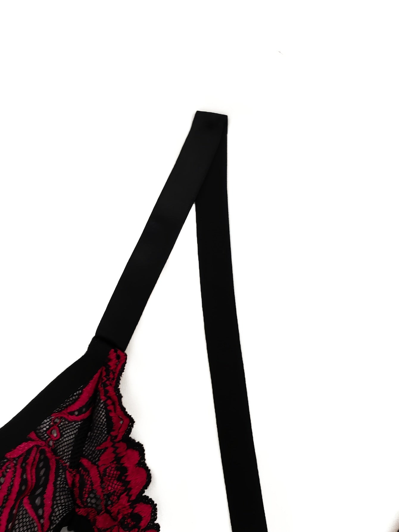 Women's Lace Cutout Body Suit Sexy Strap Design Large Size