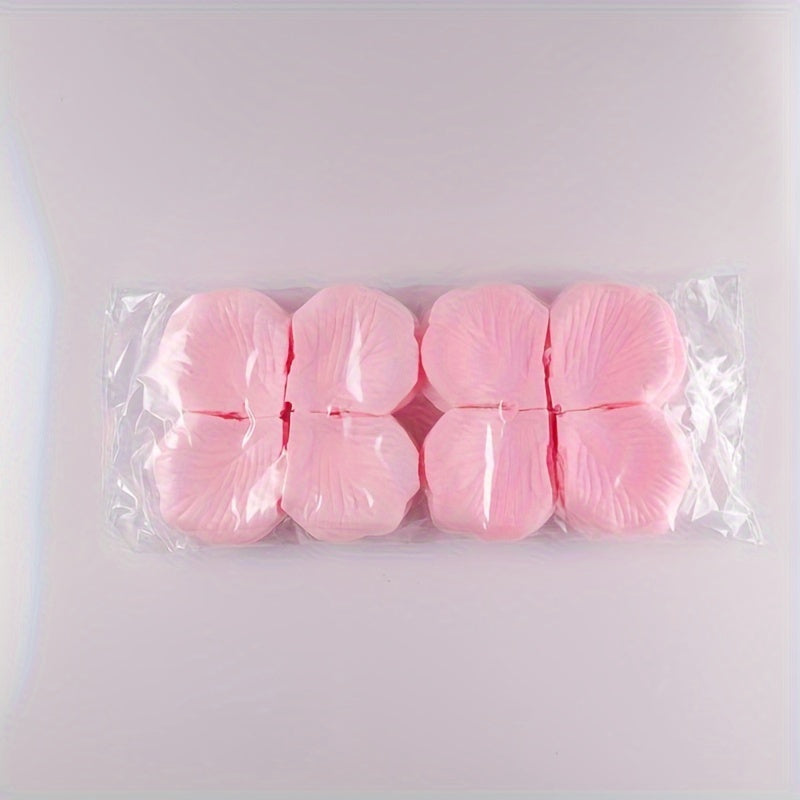 Pétalos de rosa artificiales para bodas y decoraciones DIY, 1000 piezas